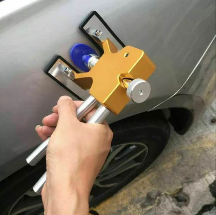 New Paintless Car Dent Puller Repair Removal Suction Tool Set Auto Dentless Fix Kit Free